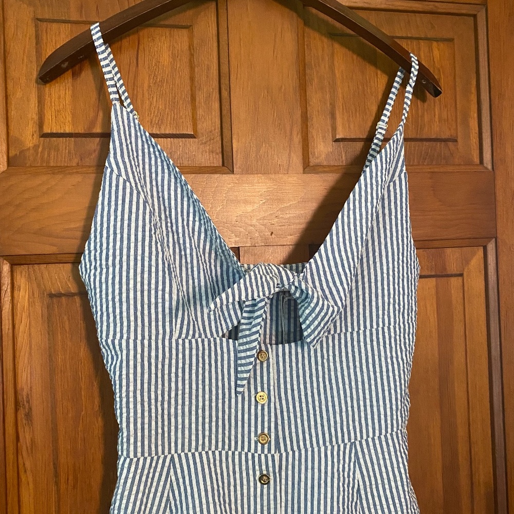 NEW Bishop + Young Gabrielle Button Front Romper S - Picture 7 of 15